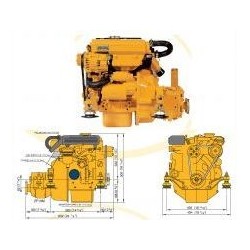 Motor M2.D5 VETUS 13 HP