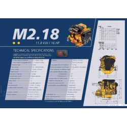 Motor M2.18 VETUS 16 HP