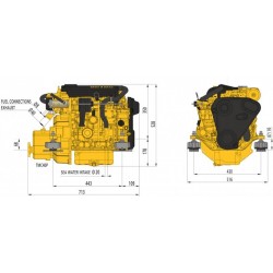 Motor M3.29 VETUS 27,2 HP