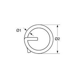 Závlačka 1,25 x 15mm