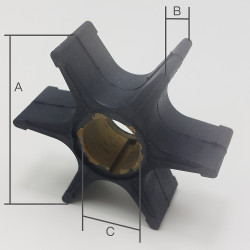 Impeller pro Volvo Penta D3 OEM 21213664