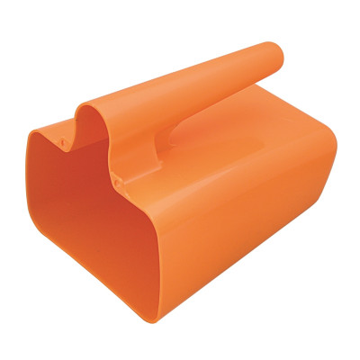 Oranžová plastová výlevka 2 litry