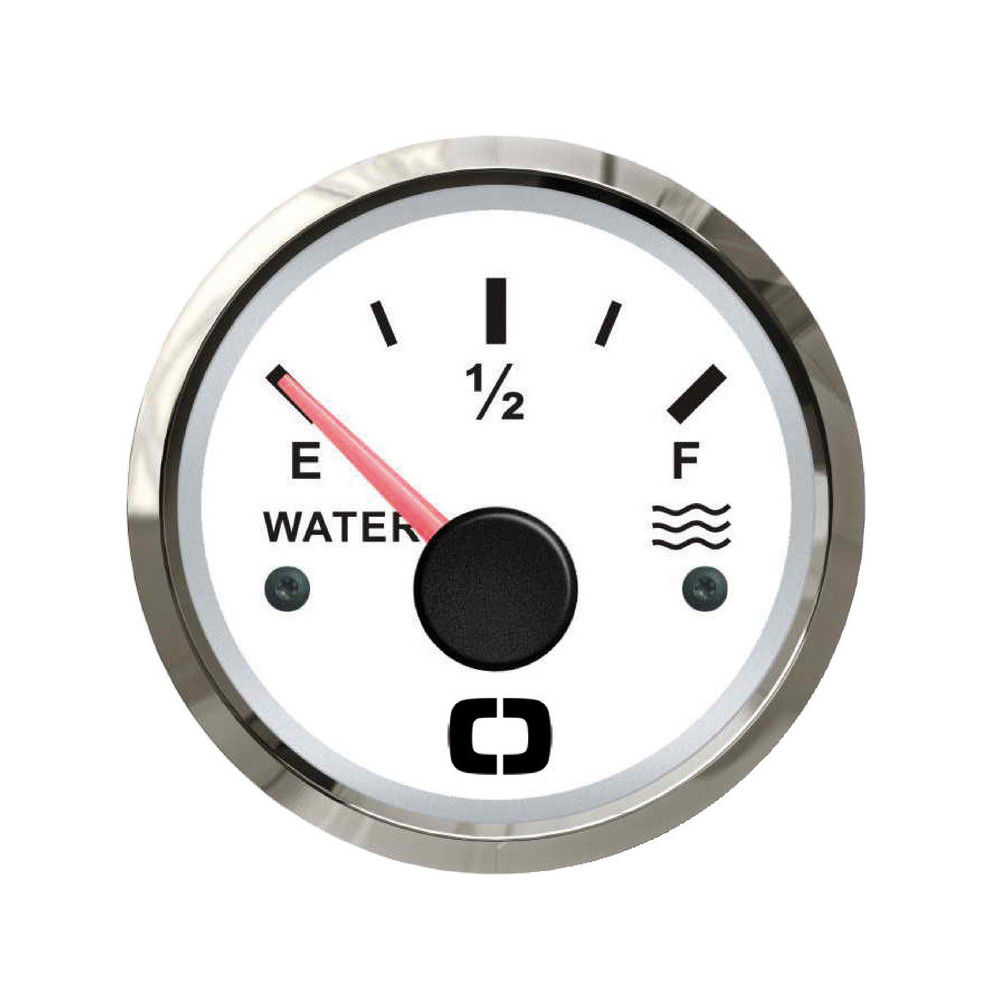 Ukazatel hladiny vody 10/180 ohm bílá / stříbrná Ukazatel hladiny vody 10/180 ohm bílá / stříbrná