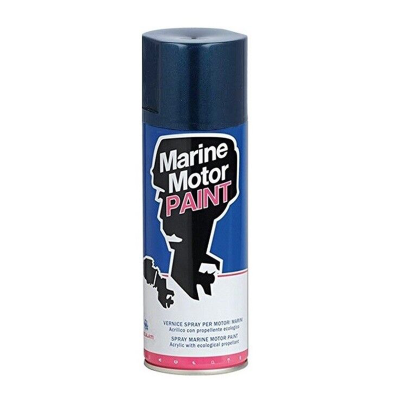 Antifouling / antivegetativní barva ve spreji - pro nohy motorů a propellery - černý