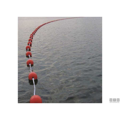 Bóje pevná plastová 175 mm / 135 mm oranžová