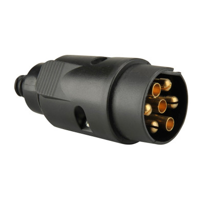Zástrčka - vidlice 7 pól 12V plastová JOKON
