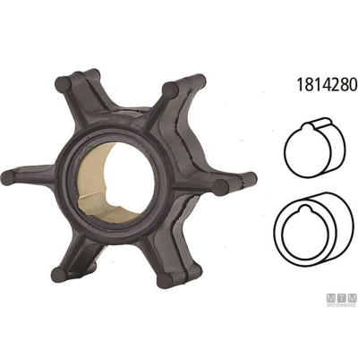 Impeler 6 lopatek 386084 pro Joh/Evinrude 2T 9,9/15/