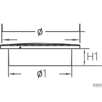Interiérové světlo bílé, 3 LED, 12 V