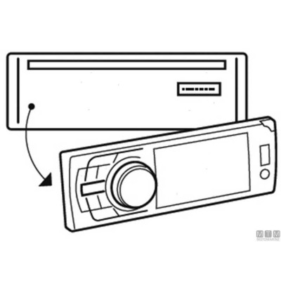 Rádio BOSS MR1308UAB RDS / USB / SD / Bluetooth