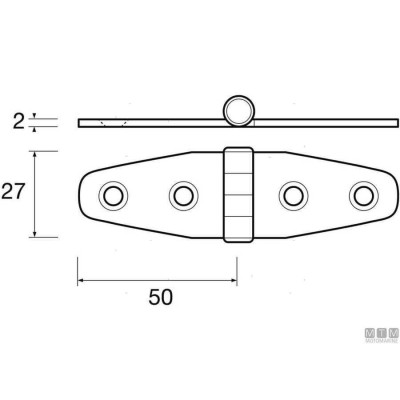 Pant Wing S – nerezová ocel Extracrome
