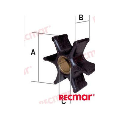 Impeler 6 lopatek 19120-ZW1-303 pro Mercury