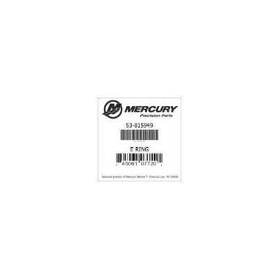 E-ring 53-815949 pro Mercury