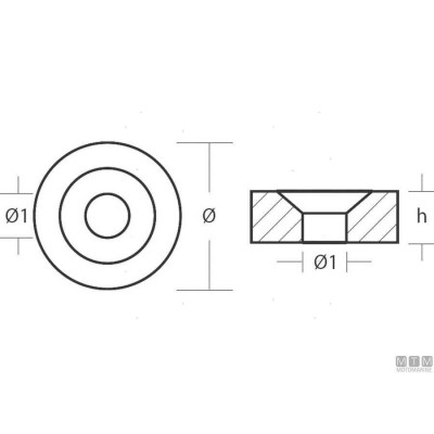 Anoda hliníková 338-60218-2 pro Tohatsu MFS 8-30 HP (4T)