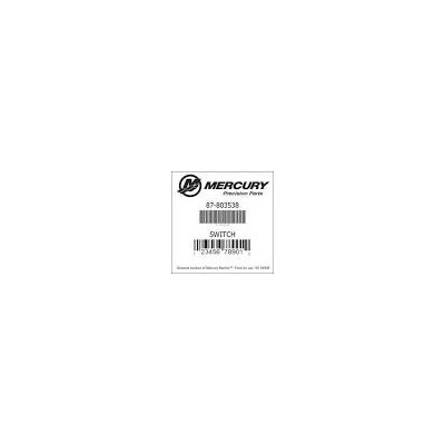Čidlo tlaku oleje (oil pressure switch)  87-803538 pro Mercury