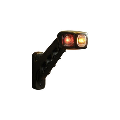 Svítilna doplňková obrysová pravá LED WAS W48/238P, 12-24V, 187 mm