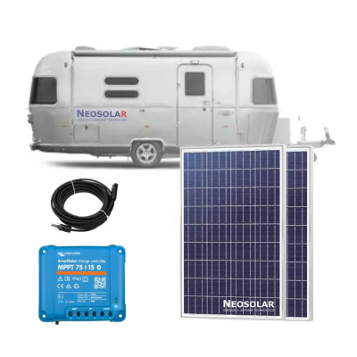 Sestava Victron Energy caravan (MPPT) 180Wp