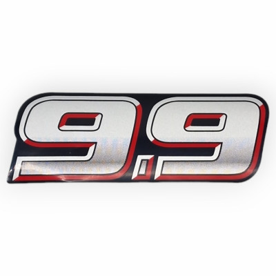 Mark 61435-89L10-000 emblem rear pro Suzuki DF9.9