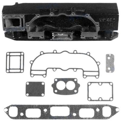 Sběrač (exhaust manifold) 63122A10 pro Mercruiser 120HP GM153