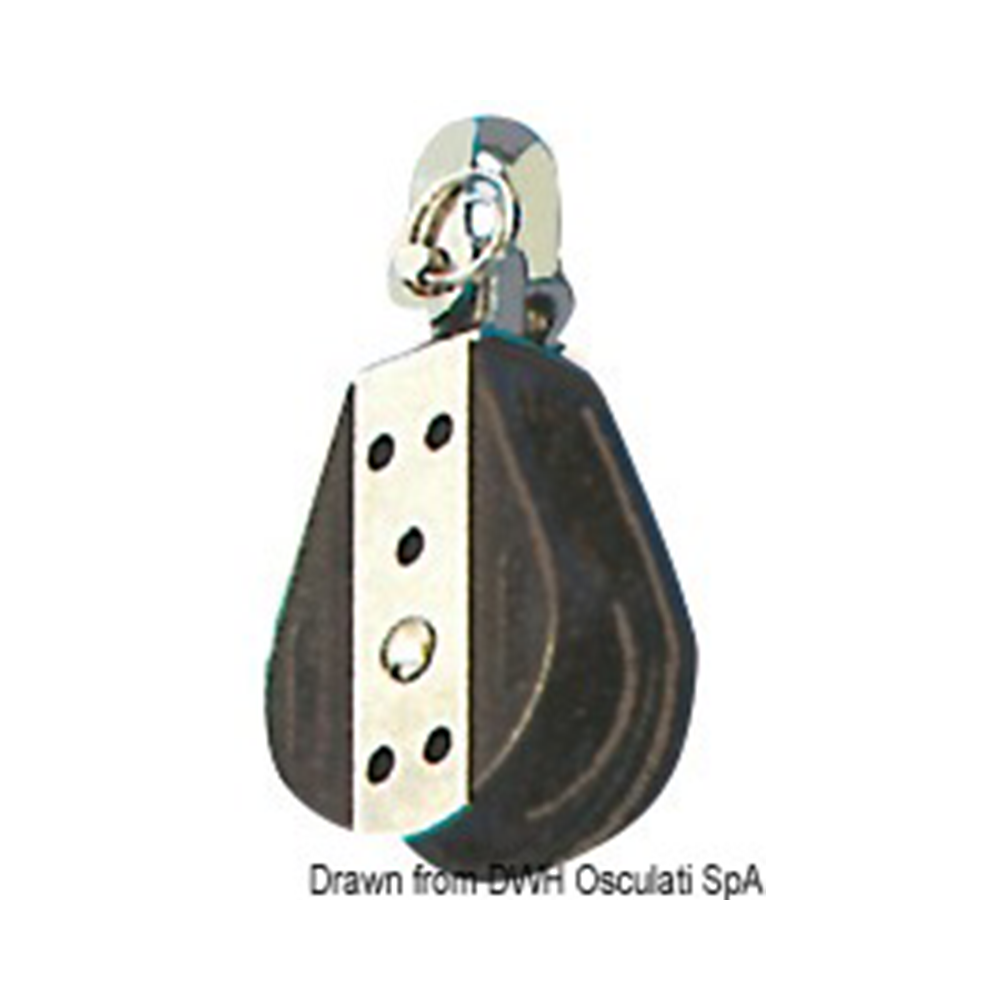 Kladka s kuličkovým ložiskem, 1 kladka, pevná/otočná hlava, 8x28 mm Kladka s kuličkovým ložiskem, 1 kladka, pevná/otočná hlava, 8x28 mm