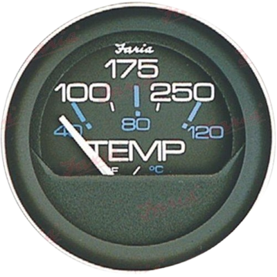 Ukazatel teploty vody 100°F-250°F/40°C-120°C