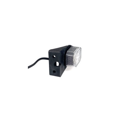 Svítilna přední obrysová LED Aspöck Flexipoint, 12V, s odrazkou, na držáku, kabel QS75