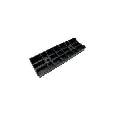 Pás DOMAR profi 300 x 100 mm PE na trupovou opěru černý