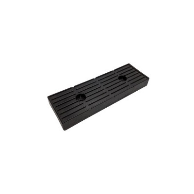 Pás DOMAR profi 300 x 100 mm PE na trupovou opěru černý