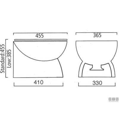 WC – Elektrická toaleta Ocean Luxury Standard