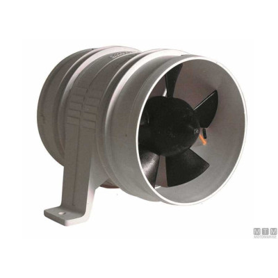 Ventilátor in-line 12V  D 75; Výkon: 3,8m3/min