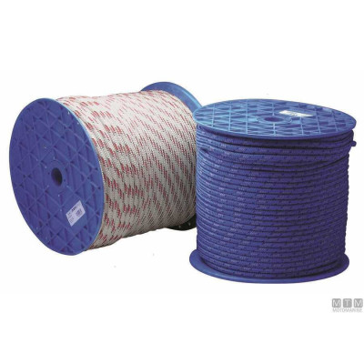 Lano PES Ø 6mm bíložluté