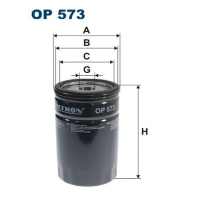 Olejový filtr FILTRON OP 573