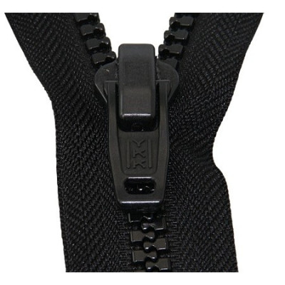 Zip zoubkový - různé délky - barva černá (velikost 10)