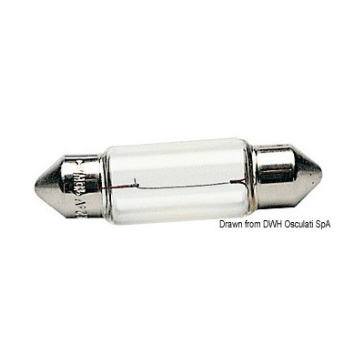 Žárovka pro poziční světla 12 V , 10 W - 31 mm