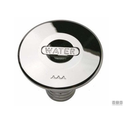 Víčko na vodu chromované o průměru 38 mm