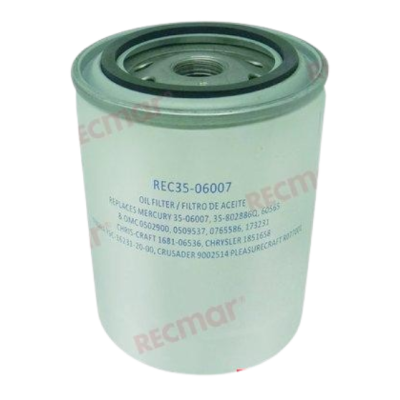 Olejový filtr pro  Mercruiser 35-802886Q a Volvo 835779