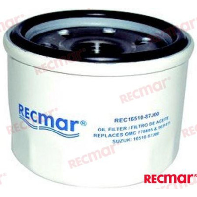Olejový filtr 16510-87J00 pro motory Suzuki DF 20-70
