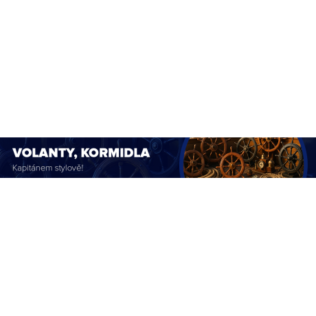 Volanty, kormidelní kola
