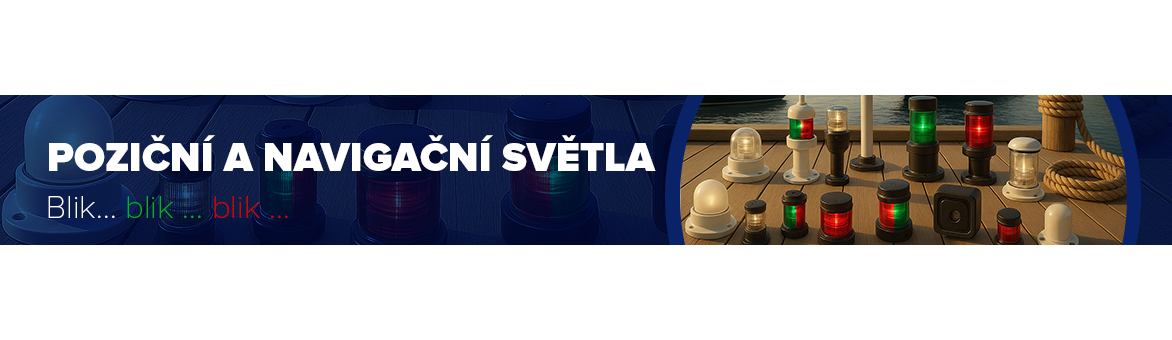 Poziční a navigační světla pro lodě