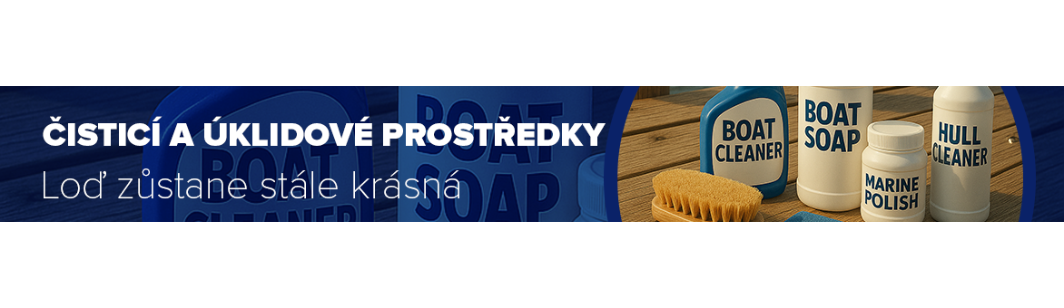 Čistící a úklidové prostředky pro vaši loď, člun nebo jachtu
